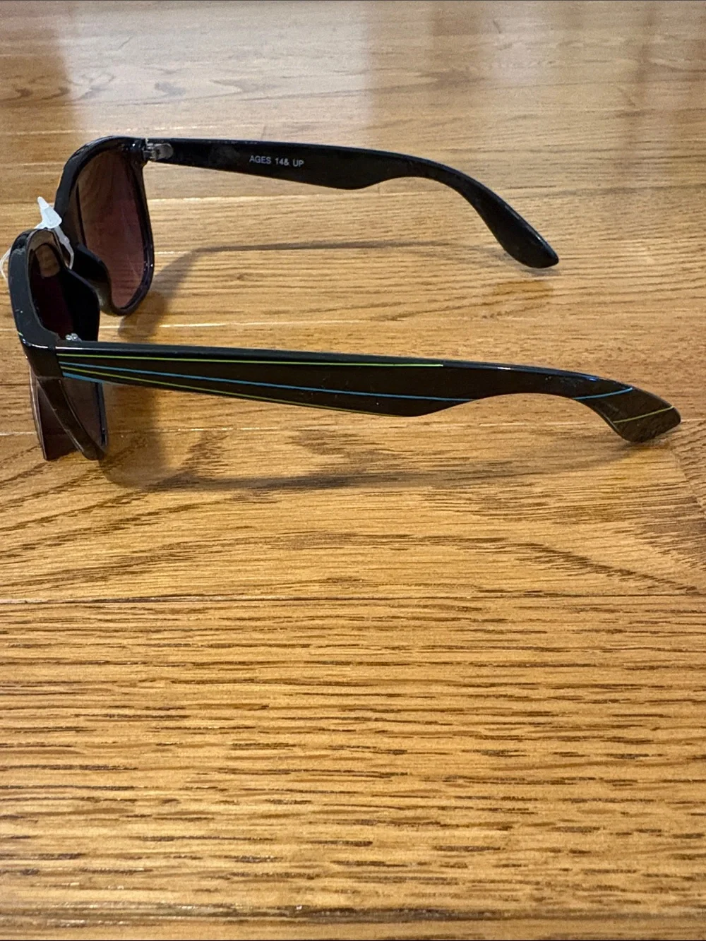 JCPenny’s | NWT Fantas-Eyes Sunglasses Black & Rainbow UV Protection One Size OS